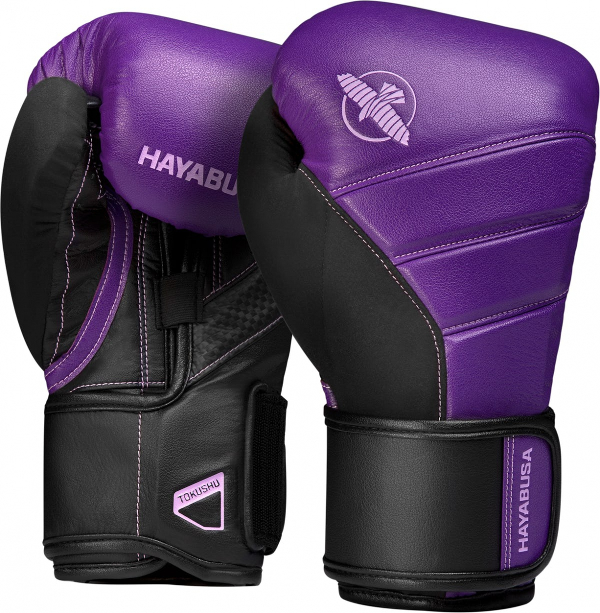 Боксерские перчатки Hayabusa T3 Boxing Gloves Purple Black