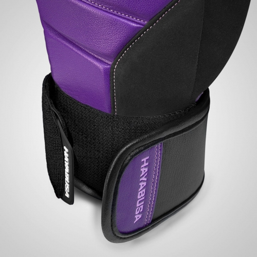 Hayabusa T3 Boxing Gloves Purple Black size