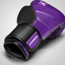 Боксерські рукавиці Hayabusa T3 Boxing Gloves Purple Black, Фото № 5
