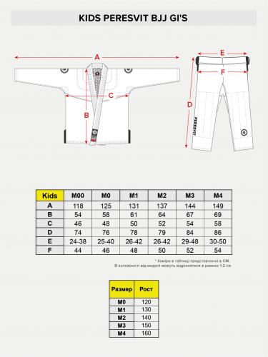 Childrens kimono Peresvit Kids BJJ GI Flawless White original