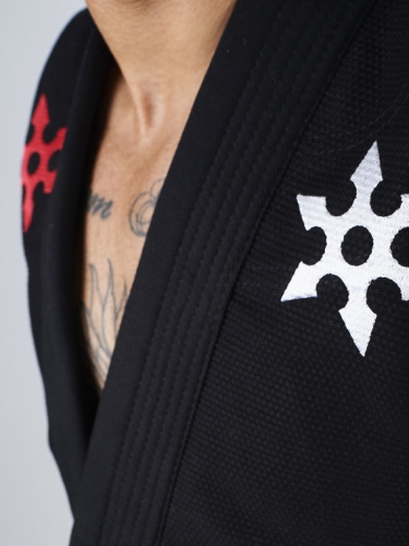 Kimono MANTO Shinobi BJJ GI Black Kyiv