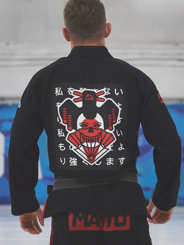 Kimono MANTO Shinobi BJJ GI Black Odesa