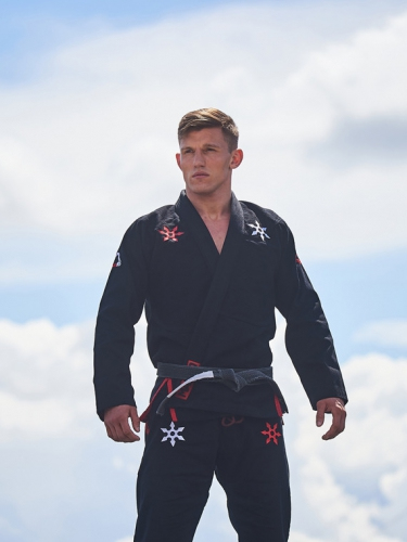Kimono MANTO Shinobi BJJ GI Black Kharkiv