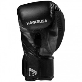 Боксерские перчатки Hayabusa T3 Boxing Gloves Black Grey, Фото № 3