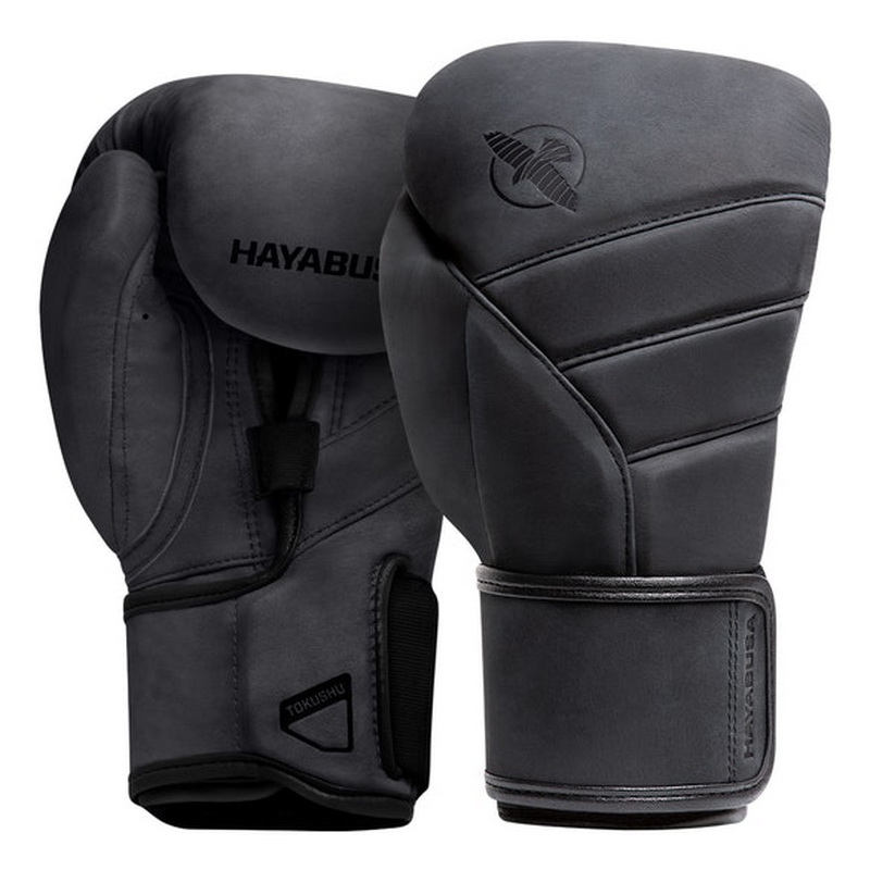 Боксерские перчатки Hayabusa T3 LX Boxing Gloves Obsidian