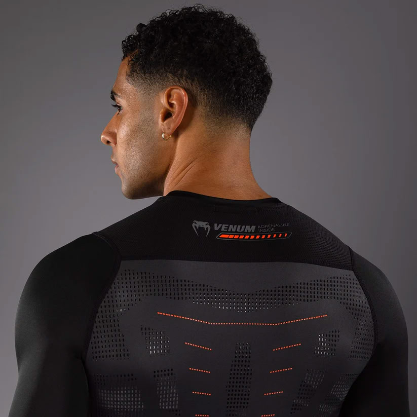 Рашгард Venum Technical 3.0 Long Sleeve Rashguard Graphite фото
