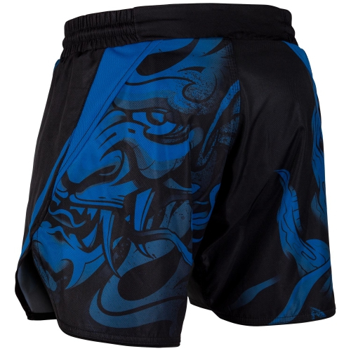 Шорти для MMA Venum Devil Fightshorts Blue Black фото