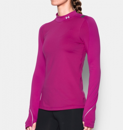 Under Armour ColdGear® Elements Mock Magenta Shock Womens Sports Jacket buy