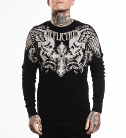 Лонгслив Affliction Winged Up Thermal
