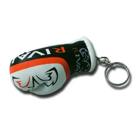 Rival Mini Boxing Glove Key Ring - White