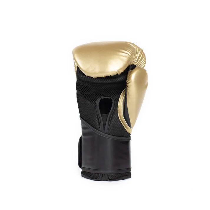 Everlast Elite 2 Boxing Glove Gold Black photo