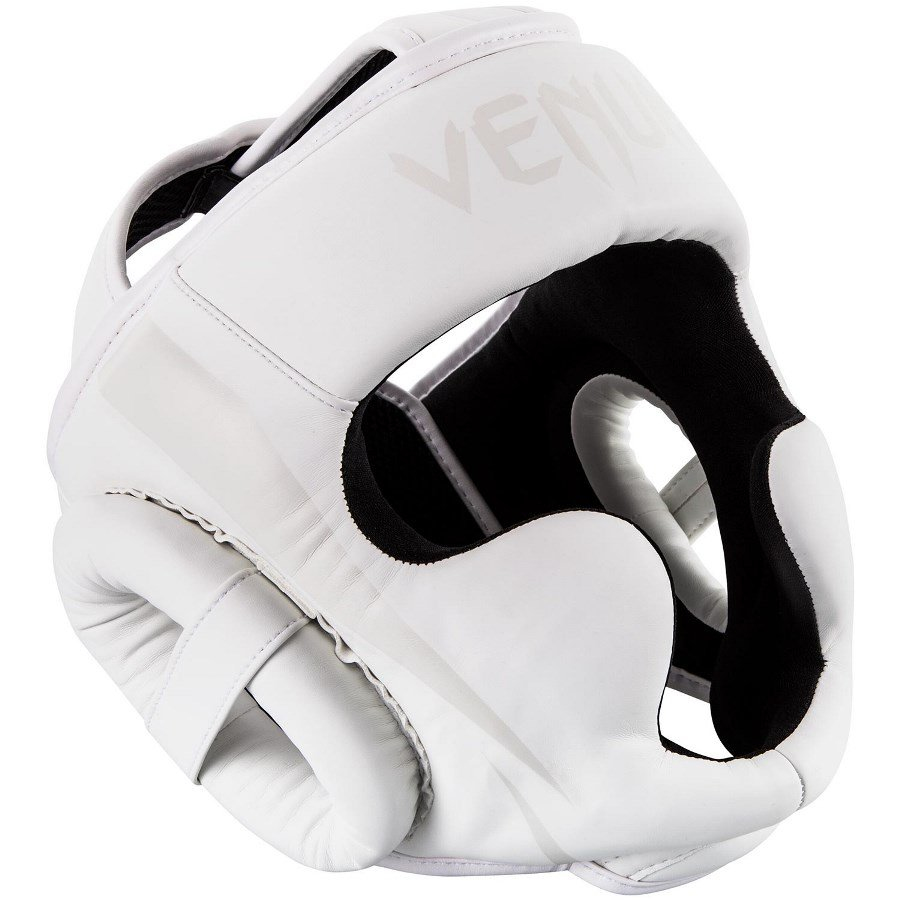 Шлем Venum Elite Headgear White White
