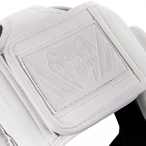 Venum Elite Headgear White White helmet size