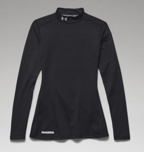 Жіноча термокофта Under Armour ColdGear Fitted Long Sleeve Mock фото