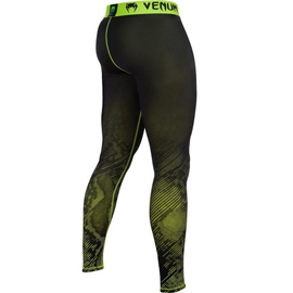 Компрессионные штаны Venum Fusion Compression Spats Black Yellow, Фото № 4