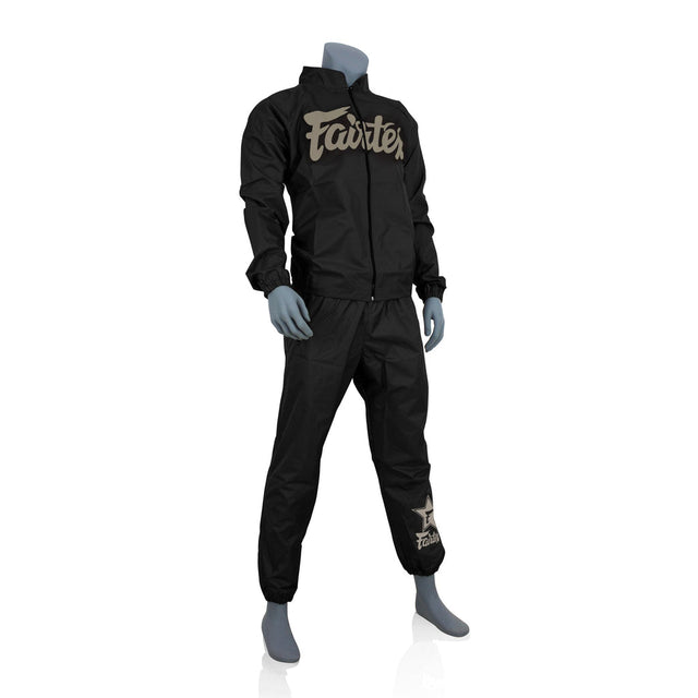Костюм-сауна Fairtex VS3 Vinyl Sweat Suit Black Brown ціна