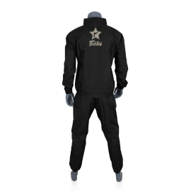 Sauna suit Fairtex VS3 Vinyl Sweat Suit Black Brown buy