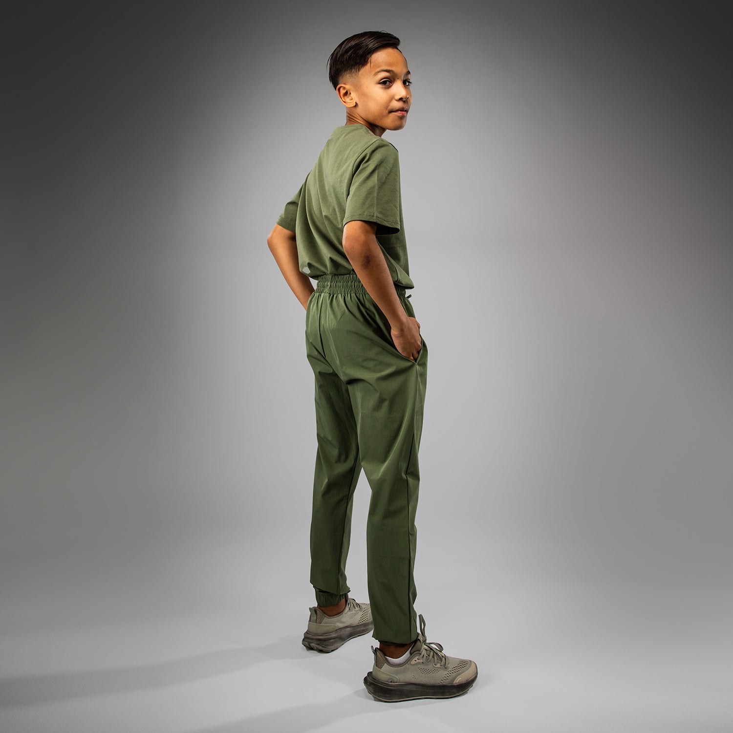 Venum Vectra Kids Joggers Army Green Orange price