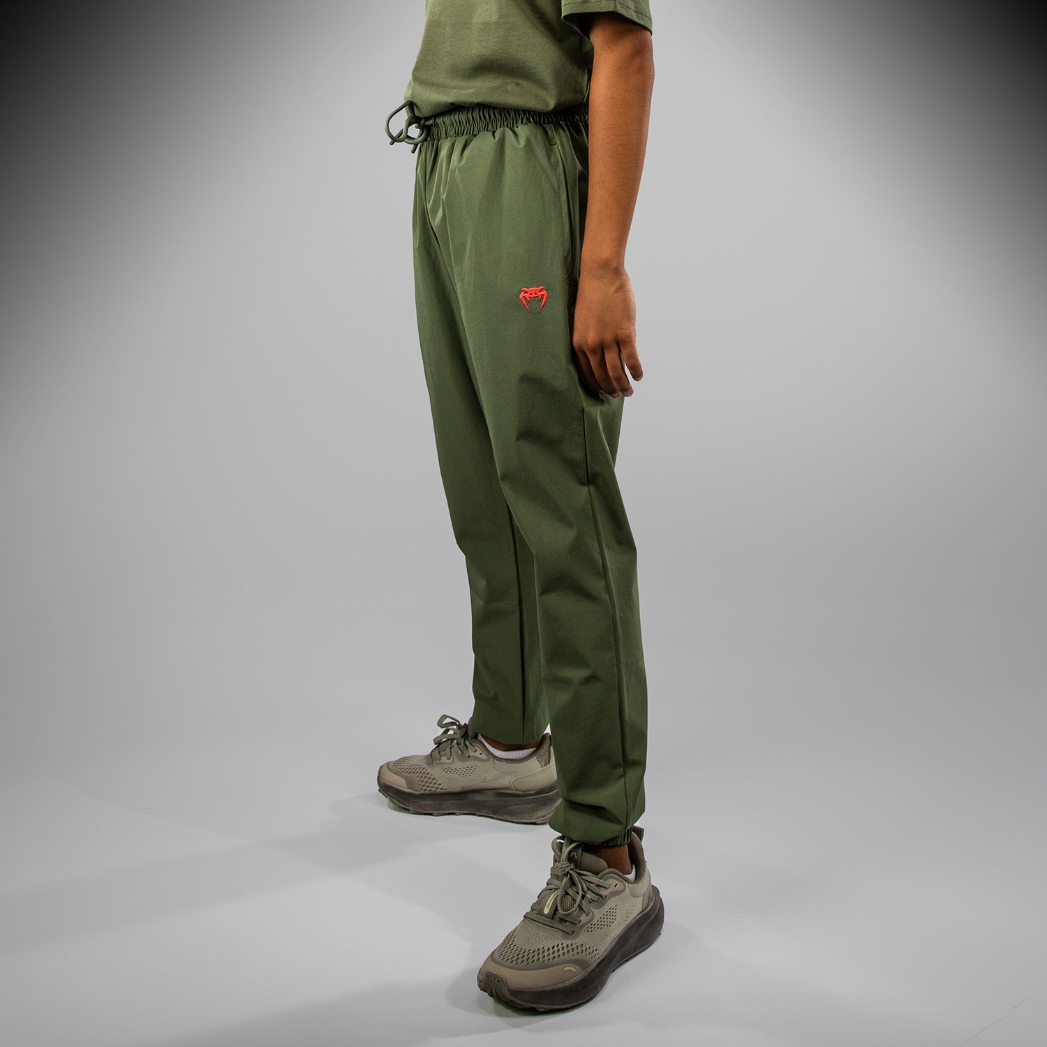 Venum Vectra Kids Joggers Army Green Orange photo