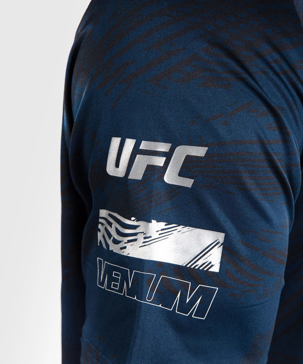 Футболка UFC Venum FIGHT WEEK 4.0 Mens Dry-Tech T-Shirt Blue ціна