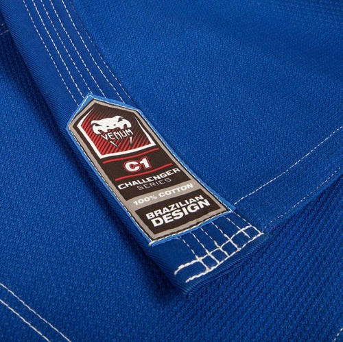 Детское кимоно для джиу-джитсу Venum Challenger 2.0 Kids BJJ GI Blue в Украине