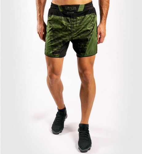 Шорти для MMA Venum Trooper Fightshorts Forest Camo Black купити