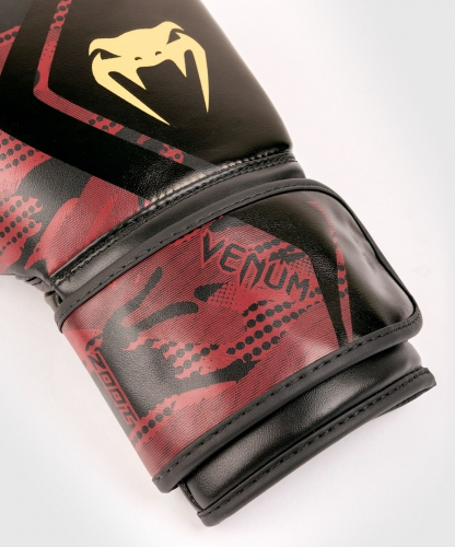 Боксерські рукавиці Venum Defender Contender 2.0 Black Red купити