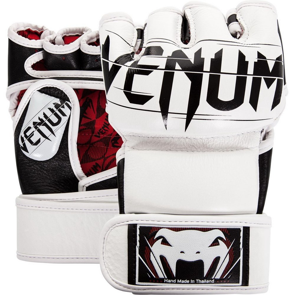 Перчатки Venum Undisputed 2.0 MMA Gloves Nappa Leather White