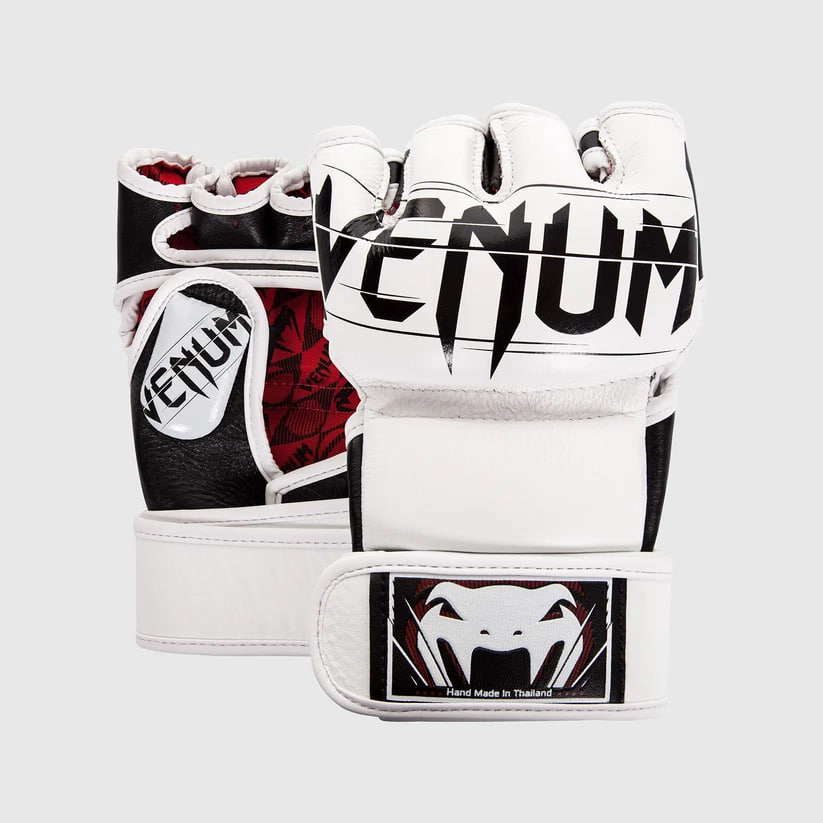 Перчатки Venum Undisputed 2.0 MMA Gloves Nappa Leather White