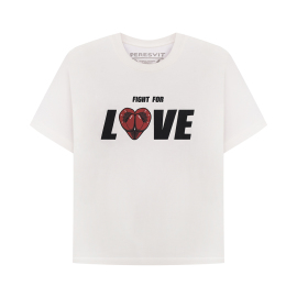 Peresvit T-shirt Fight for Love White, Photo No. 3