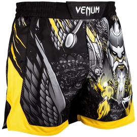 Шорты для MMA Venum Viking 2.0 Fightshort Black Yellow, Фото № 2
