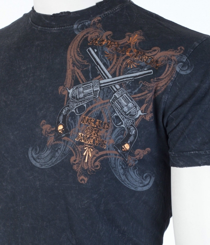 Affliction Dead Or Alive T-shirt Black price