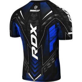 Компрессионная Футболка RDX IMMAF Approved Half Sleeves Blue купить