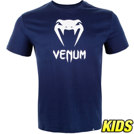 Детская футболка Venum Classic T-shirt Navy Blue