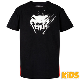 Детская футболка Venum Contender Kids T-shirt Black Red
