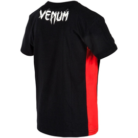 Детская футболка Venum Contender Kids T-shirt Black Red, Фото № 4