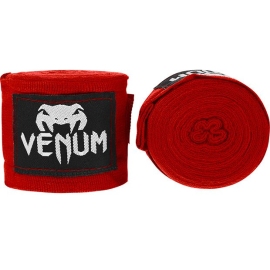 Боксерські бинти Venum Boxing Handwraps Red - 2,5 м 