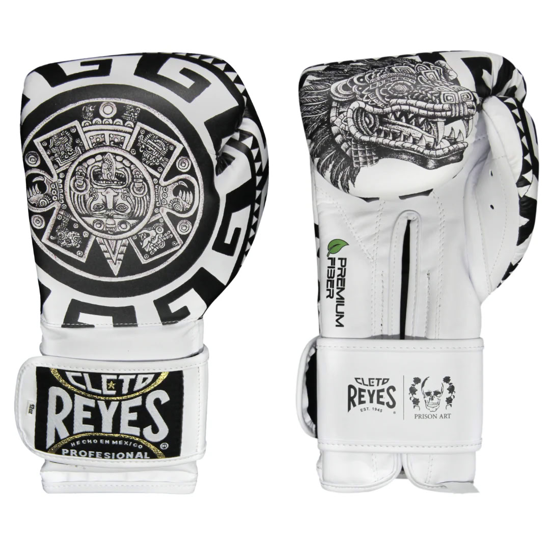Боксерські рукавиці Cleto Reyes Premium Fiber Gloves Origen Collection Aztec Calendar купити