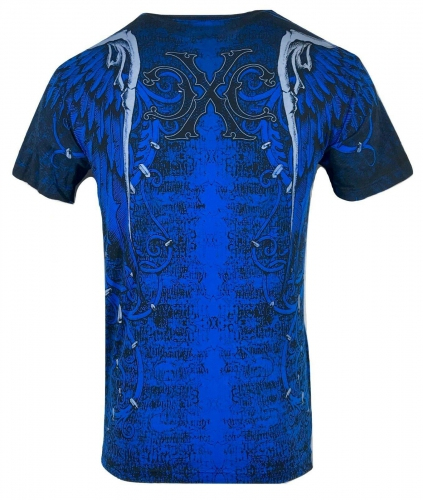 Xtreme Couture Aftershock T-Shirt Blue buy