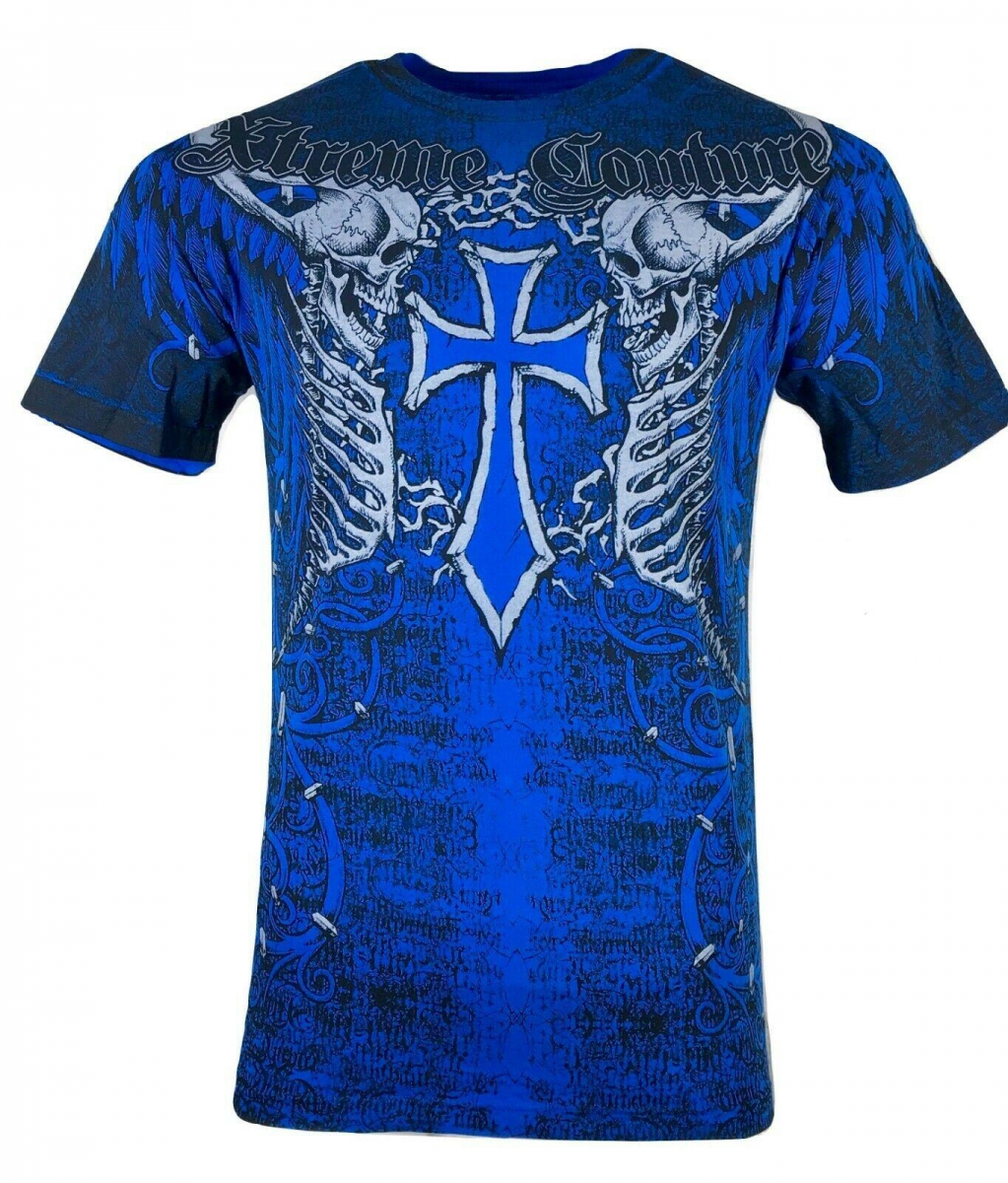 Футболка Xtreme Couture Aftershock  T-Shirt Blue