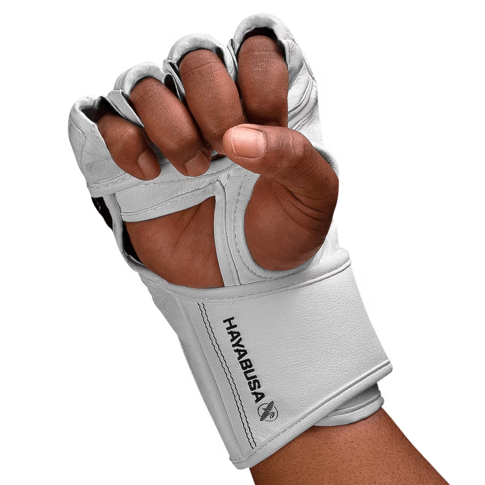 Рукавиці для ММА Hayabusa T3 LX 4oz MMA Gloves White Black фото