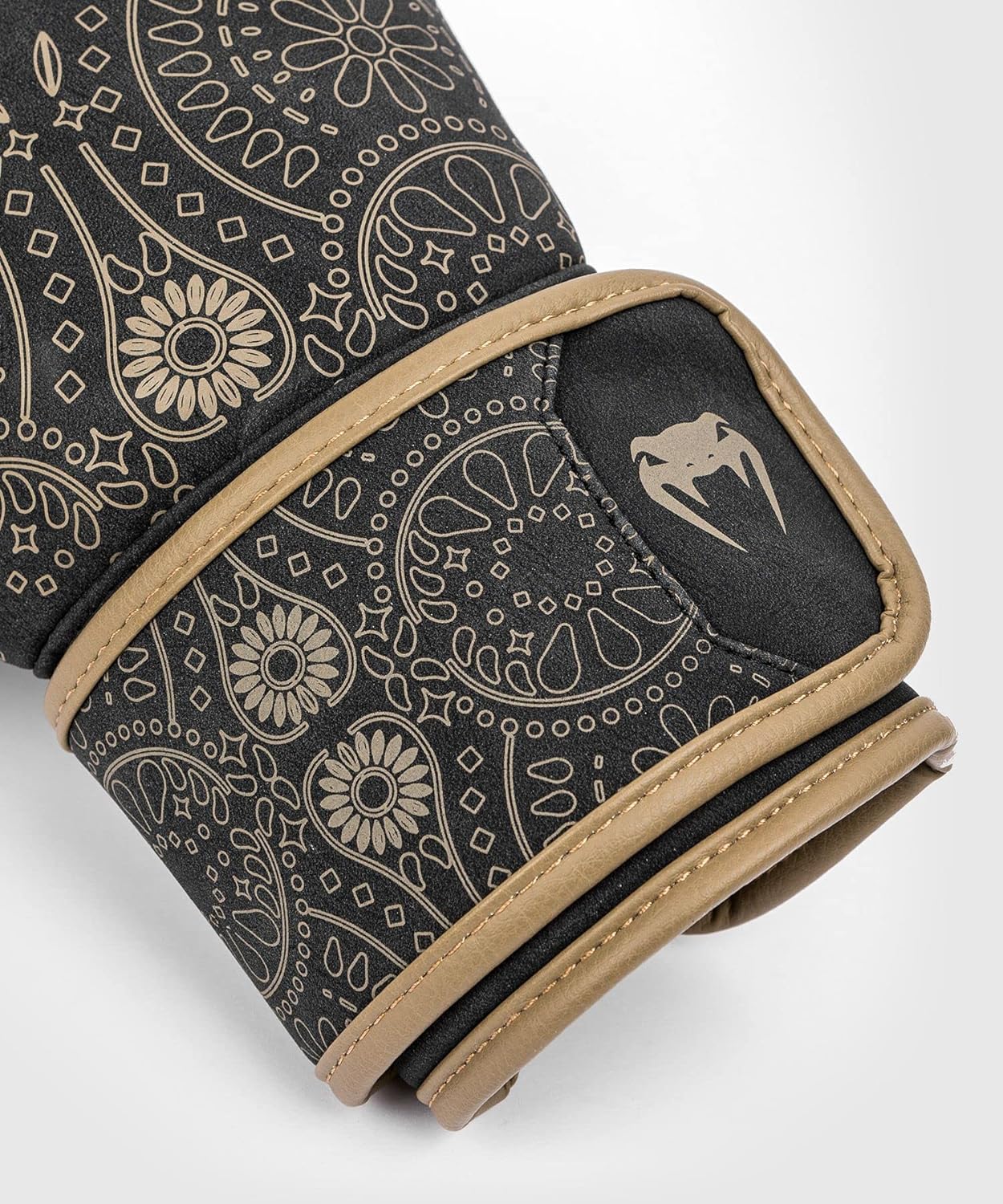 Venum Santa Muerte Dark Side Boxing Gloves - Black Brown  size