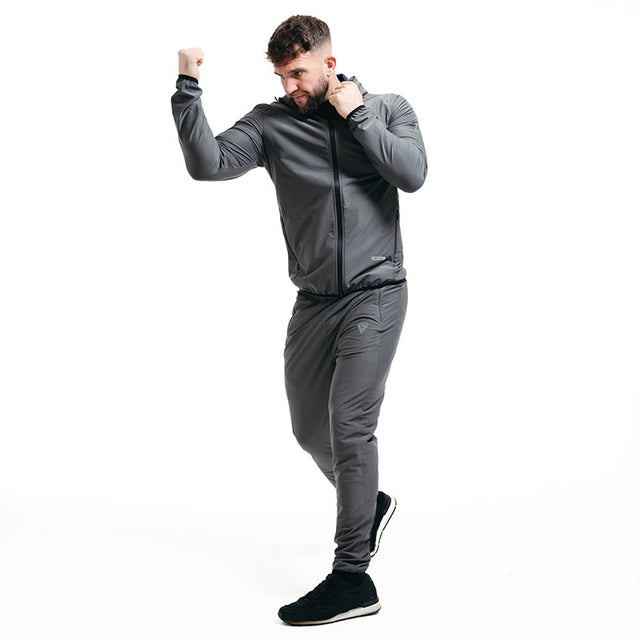 Костюм-сауна RDX H2 Weight Loss Sauna Suit Grey ціна