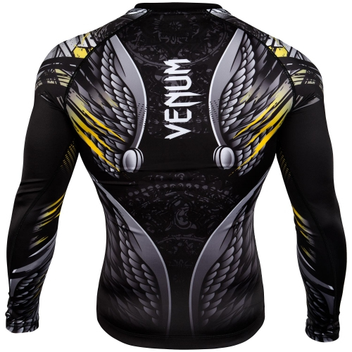 Рашгард Venum Viking 2.0 Rashguards Long Black Yellow купити