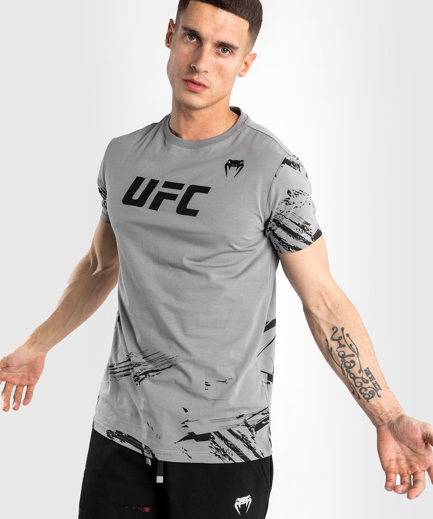 Venum UFC Authentic Fight Week Mens 2.0 Grey T-shirt price