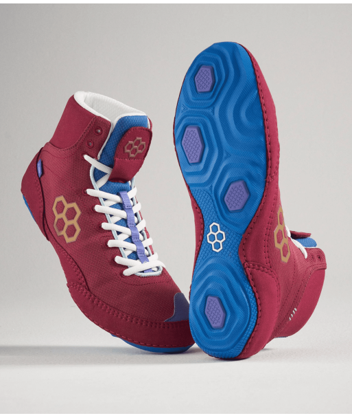 Дитячі борцівки Rudis Colt 2.0 Youth Wrestling Shoes Royal Maroon