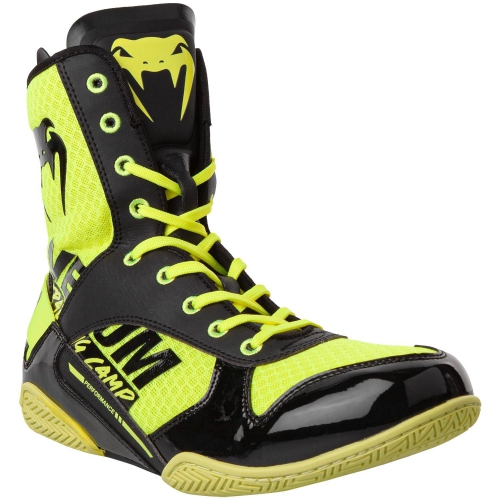 Venum Elite VTC 2 Edition Boxing Shoes Neo Yellow Black price
