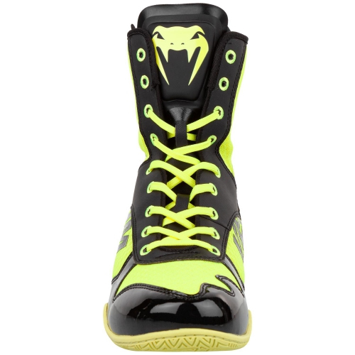 Venum Elite VTC 2 Edition Boxing Shoes Neo Yellow Black original