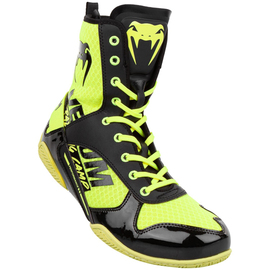 Боксерки Venum Elite VTC 2 Edition Boxing Shoes Neo Yellow Black