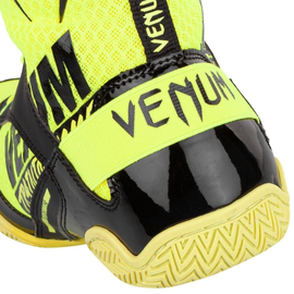 Боксерки Venum Elite VTC 2 Edition Boxing Shoes Neo Yellow Black, Фото № 9